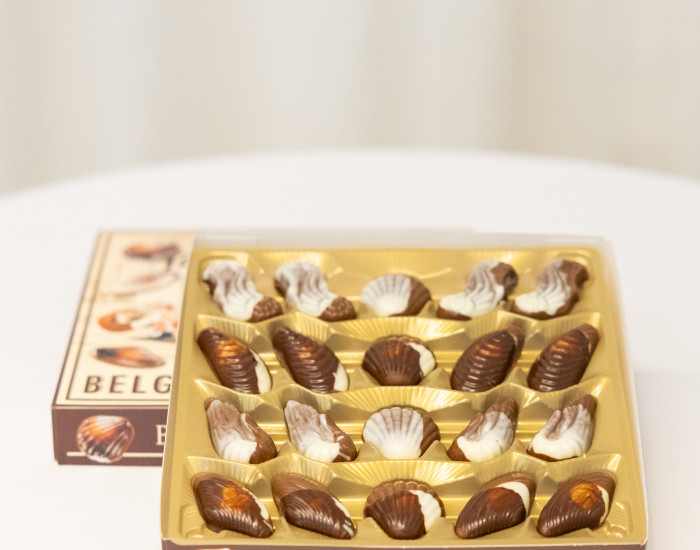 Belgische chocolade zeevruchten 250 g
